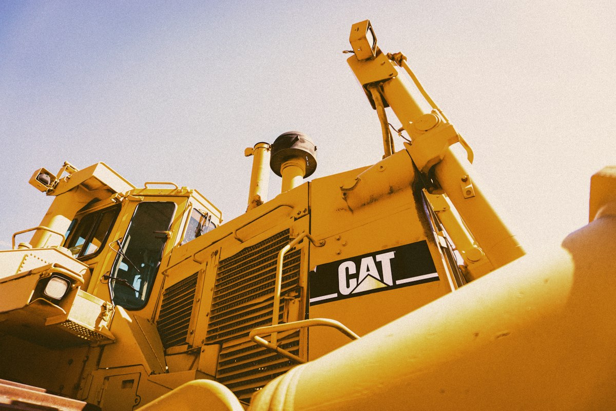 Stock photo representing excavation equipment on a job site